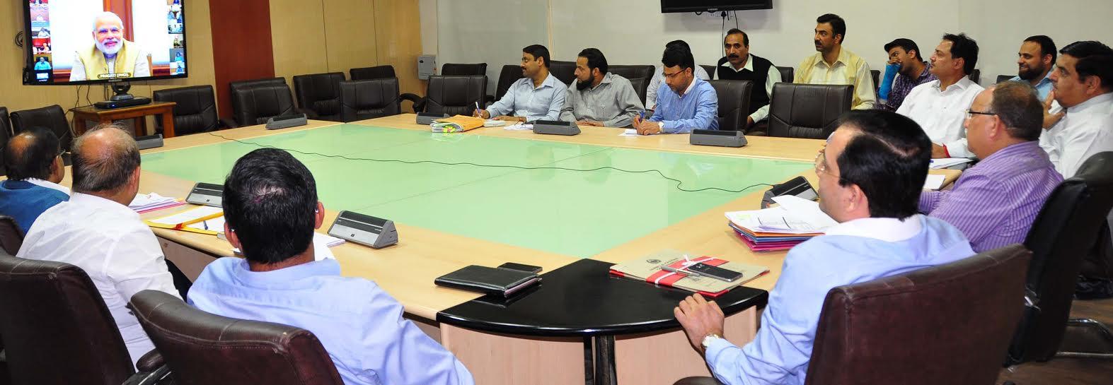PM holds PRAGATI video conference with Chief Secretaries